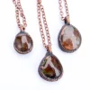 Agate necklace | Mexican Fire Agate necklace