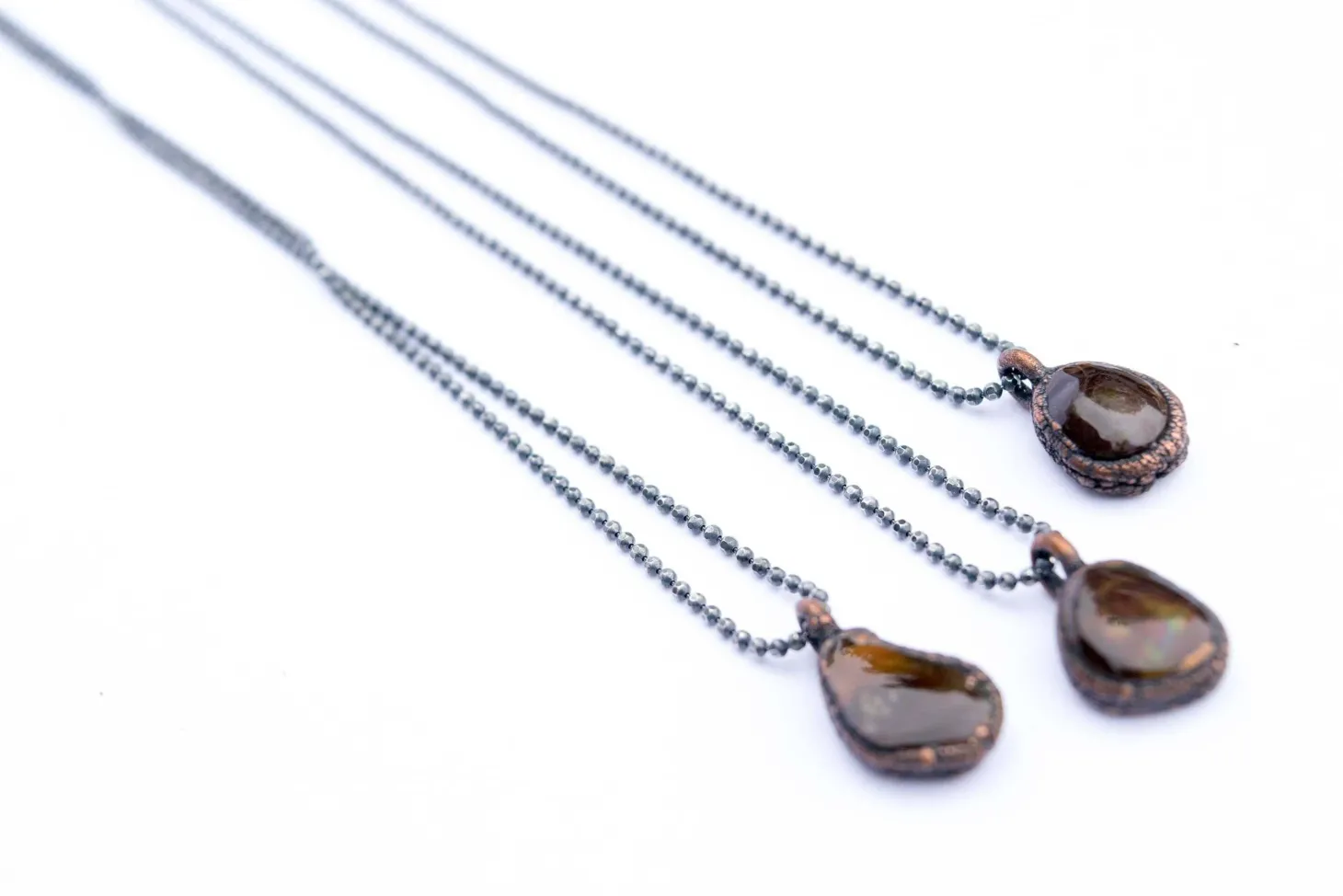 Agate necklace | Mexican Fire Agate necklace