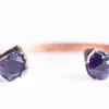 Amethyst crystal Cuff | Raw Mineral Cuff
