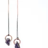 Amethyst crystal necklace | Amethyst statement necklace