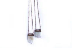 Amethyst crystal necklace | Amethyst necklace