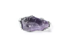 Amethyst statement ring | Amethyst birthstone jewelry