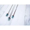 Aquamarine crystal necklace | Raw aquamarine jewelry