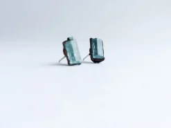 Aquamarine earrings | Aquamarine stud earrings