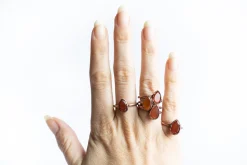 Carnelian ring | Carnelian gemstone ring