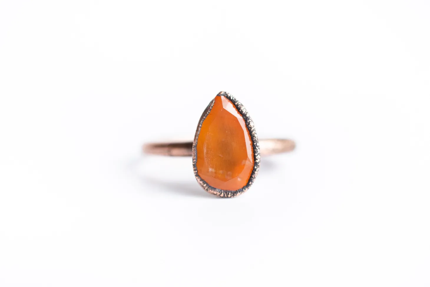 Carnelian ring | Carnelian gemstone ring