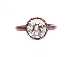 Cubic zirconia ring | Cubic zirconia crystal ring