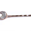 Druzy moon hair pin | Moon hair pin