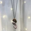 Grape Agate necklace | Agate jewelry