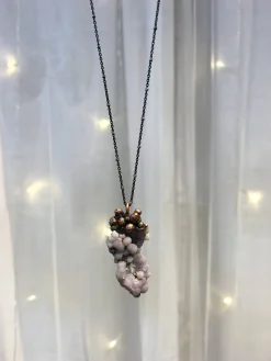 Grape Agate necklace | Agate jewelry