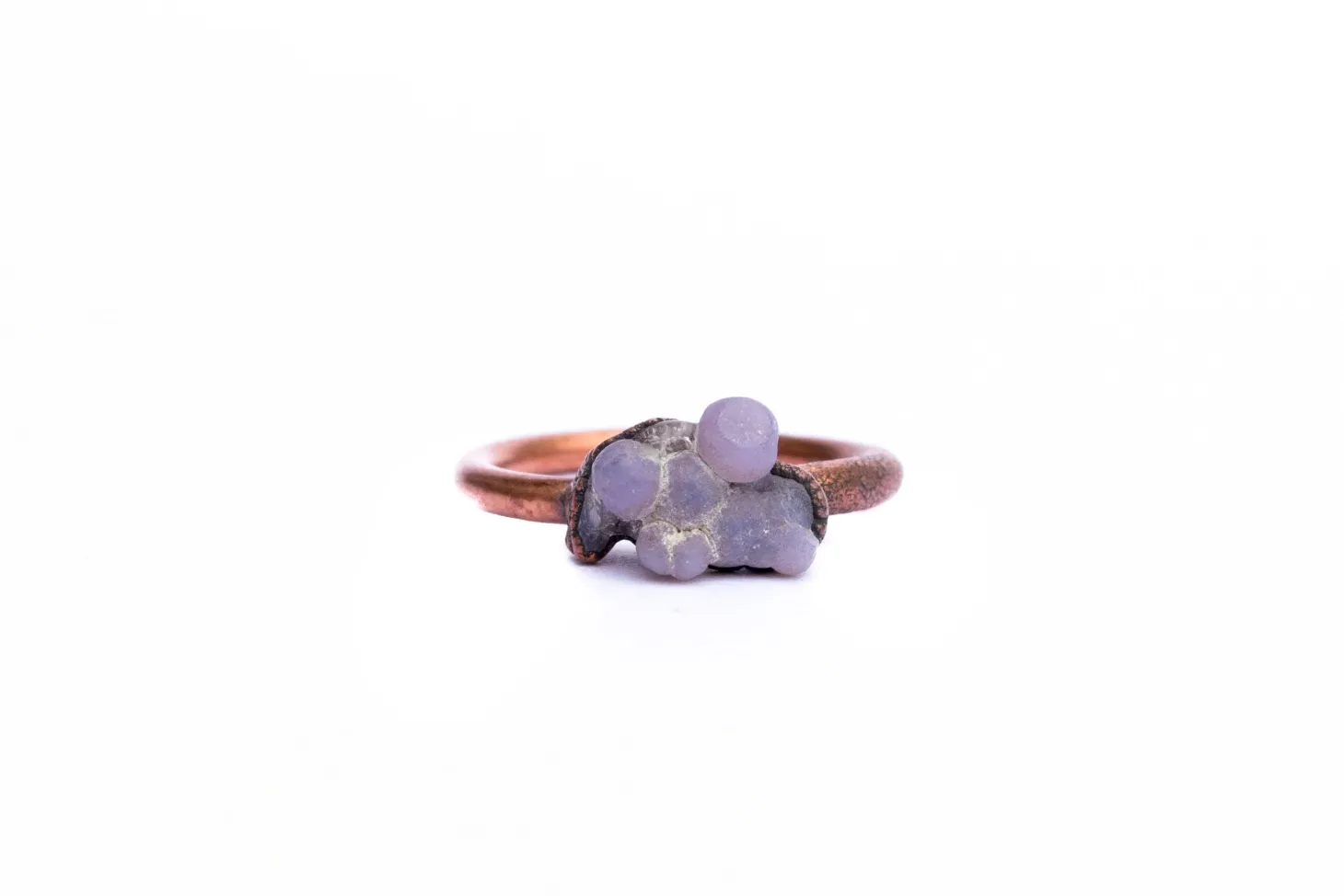 Grape Agate ring | Grape Agate Cluster ring