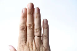 Hammered gold stacking ring | Hammered 14k gold fill rings