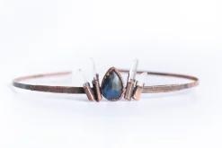 Labradorite crown | Crystal tiara | Labradorite tiara
