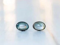 Labradorite earrings | Labradorite stud earrings