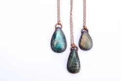 Labradorite necklace | Blue Labradorite necklace