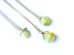 Mexican garnet necklace | Garnet crystal necklace