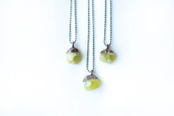 Mexican garnet necklace | Garnet crystal necklace