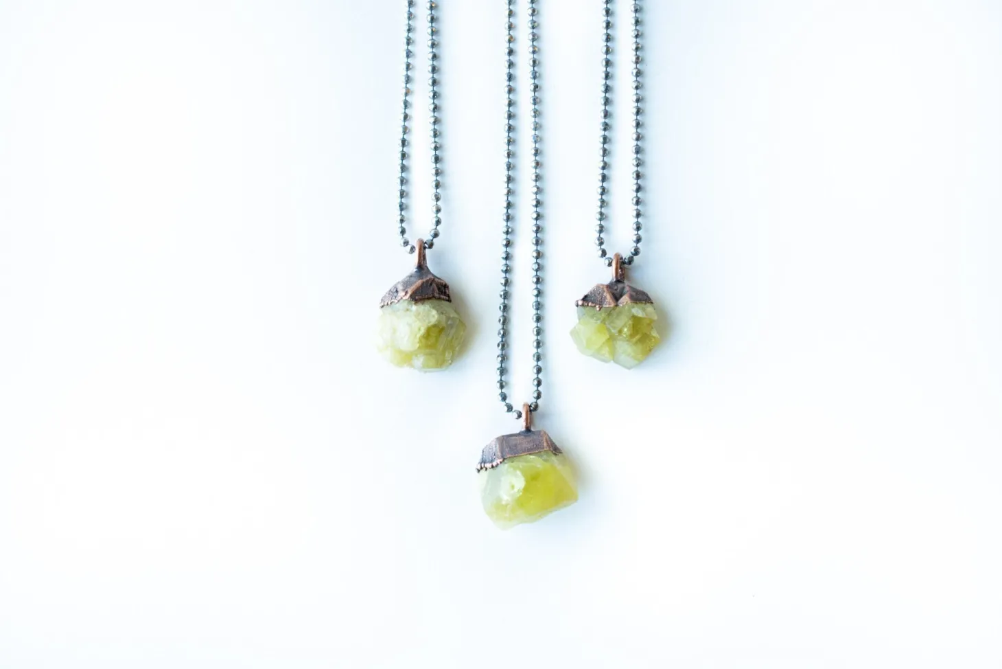 Mexican garnet necklace | Garnet crystal necklace