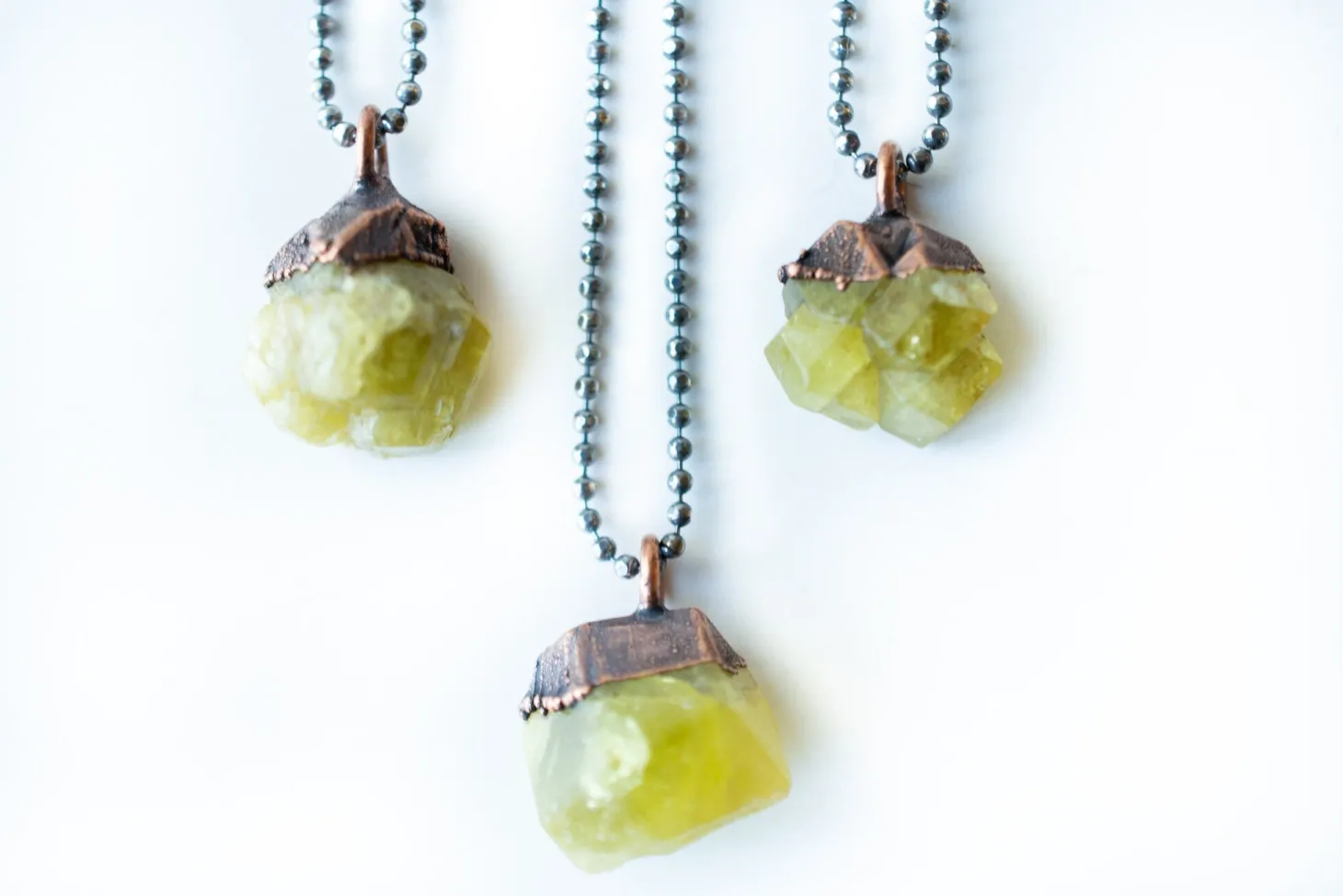 Mexican garnet necklace | Garnet crystal necklace