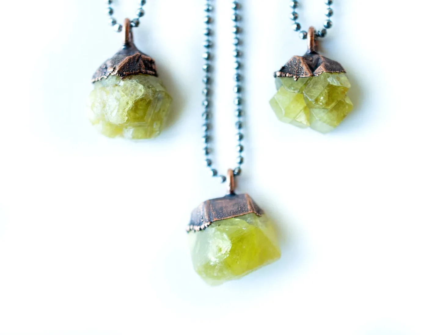Mexican garnet necklace | Garnet crystal necklace
