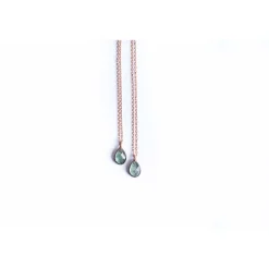 Moss agate necklace | Moss agate jewelry | Agate necklace | Raw agate pendant | Faceted moss agate necklace