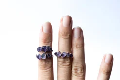Multi Stone Ring | Amethyst ring