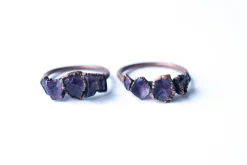 Multi Stone Ring | Amethyst ring