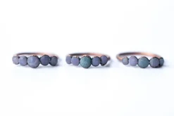 Multi Stone Ring | Grape Agate ring