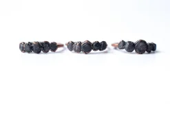 Multi Stone Ring | Raw garnet ring