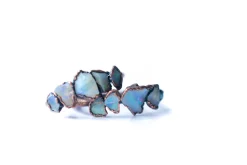 Multi Stone Ring | Raw opal ring