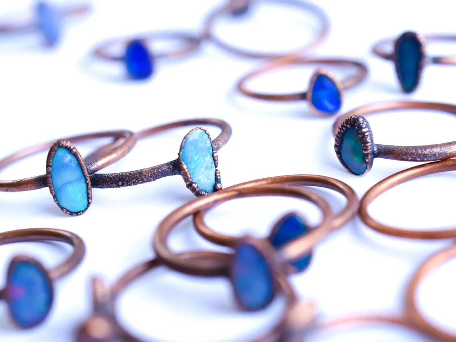 Opal stacking ring | Gemstone ring