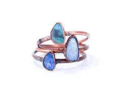 Opal stacking ring | Gemstone ring