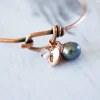 Pearl Bracelet | Dark Pearl Bangle