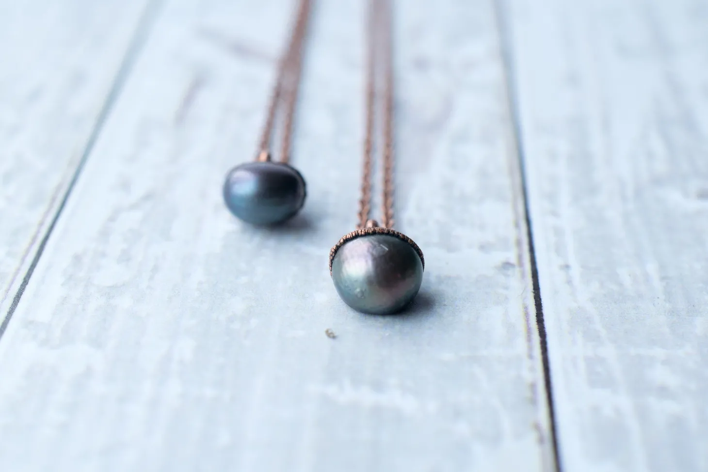 Pearl Necklace | Dark Pearl Necklace
