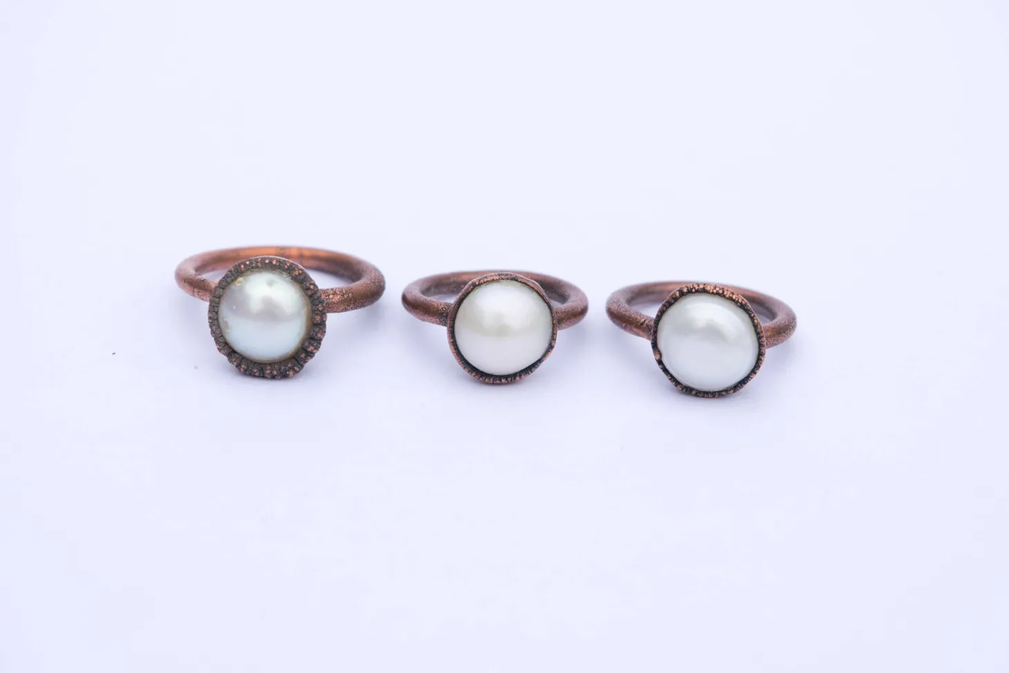 Pearl ring | Pearl stacking ring