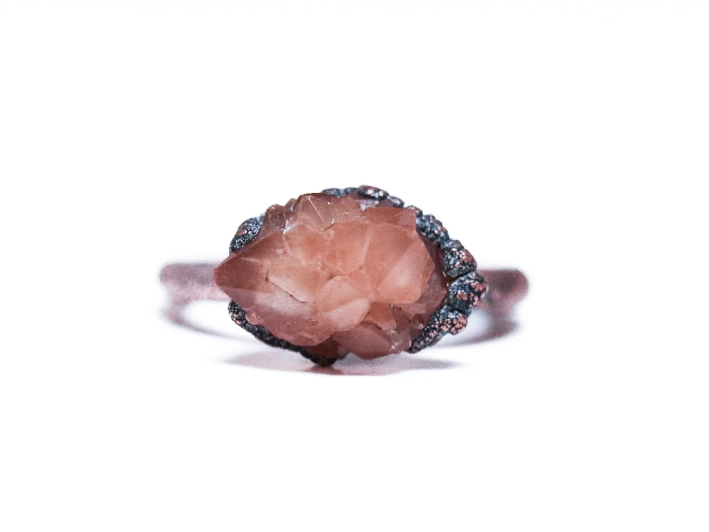 Pecos diamond ring | Raw crystal ring