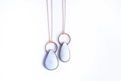 Rainbow Moonstone necklace | Moonstone Necklace