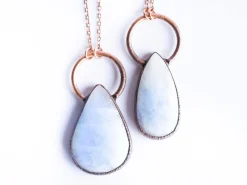 Rainbow Moonstone necklace | Moonstone Necklace