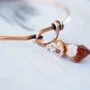 Raw citrine bracelet | Citrine bracelet