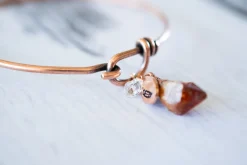 Raw citrine bracelet | Citrine bracelet