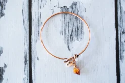 Raw citrine bracelet | Citrine bracelet