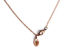 Raw crystal anthraxolite necklace | Electroformed crystal necklace