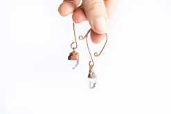 Raw crystal ornament | Quartz crystal ornament
