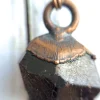 Raw garnet necklace | Garnet crystal necklace