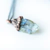 Raw Labradorite Necklace | Rough Labradorite Pendant