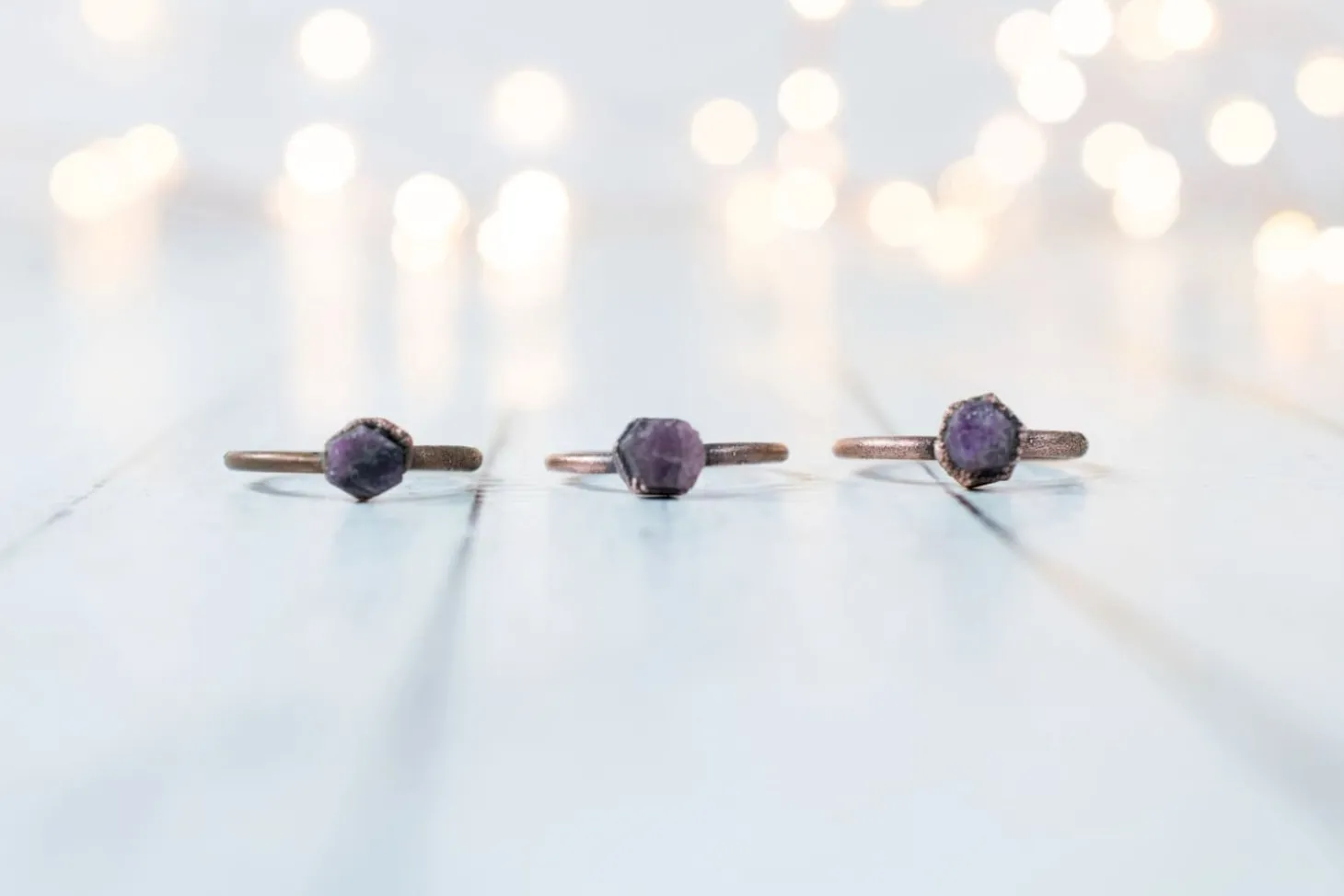 Raw ruby ring | Red ruby stacking ring