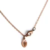 Raw sapphire necklace | Raw sapphire crystal pendant