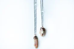 Raw Sunstone Necklace | Sunstone necklace