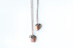 Raw Sunstone Necklace | Sunstone necklace