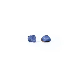 Raw tanzanite earrings | Tanzanite stud earrings